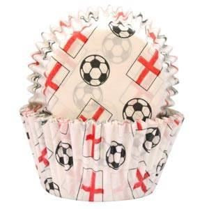 World Cup Football Cupcake Cases - Pack of 36