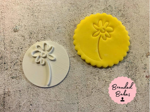 Branded Bakes - Flower 1 Fondant Stamp