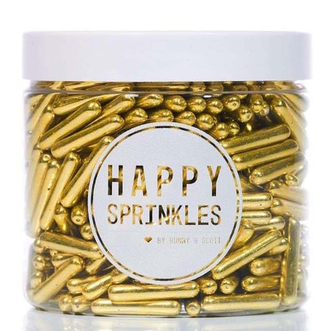 Happy Sprinkles  - Rods - GOLD (90g)