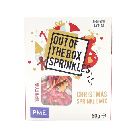 Out the Box Sprinkle Mix - Christmas (60g)