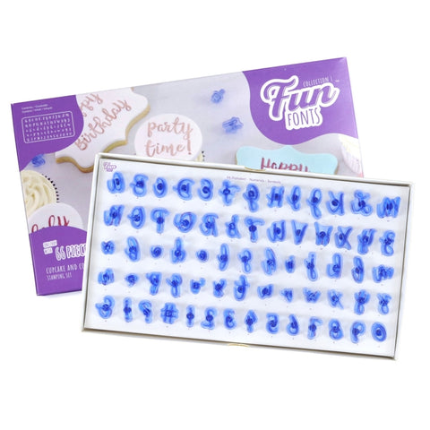 PME Fun Fonts Numerals & Special Characters Cutter Set