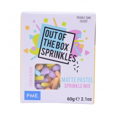 Out the Box Sprinkle Mix - Matte Pastel (60g)