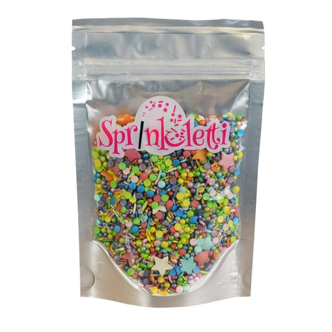 Small Sugar Sprinkletti - Rainbow 100g