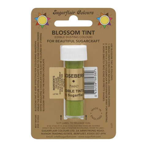 Sugarflair Blossom Tint Dusting Colour - Gooseberry 7ml