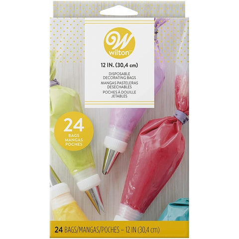 Wilton Disposable Decorating Bags - Pack of 24