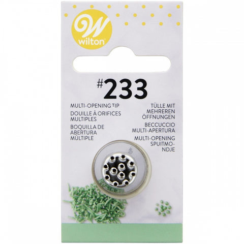 Wilton Multi-Open Decorating Tip/Nozzle No. 233 - Stainless Steel