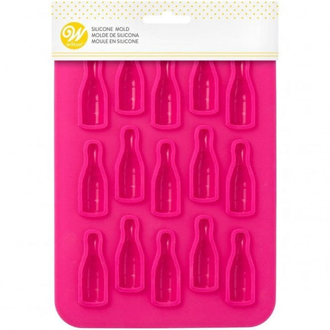 Wilton Sparkling Wine Bottle Silicone Candy Mould