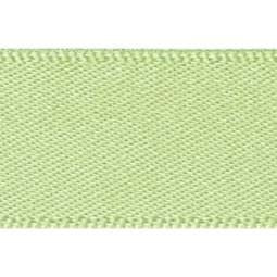3mm x 30m Double Faced Poly Satin Ribbon Roll - Lime Double Face