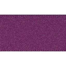 3mm x 30m Double Faced Poly Satin Ribbon Roll - Plum