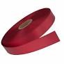 3mm x 30m Double Faced Poly Satin Ribbon Roll - Cardinal