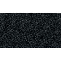 7mm x 20m Double Faced Poly Satin Ribbon Roll - Black