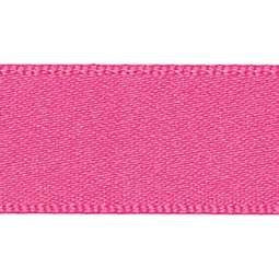 7mm x 20m Double Faced Poly Satin Ribbon Roll - Sugar Pink