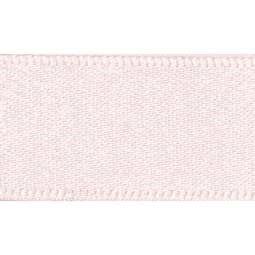 7mm x 20m Double Faced Poly Satin Ribbon Roll - Pale Pink