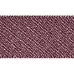 7mm x 20m Double Faced Poly Satin Ribbon Roll - Grape