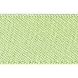 15mm x 20m Double Faced Poly Satin Ribbon Roll - Lime