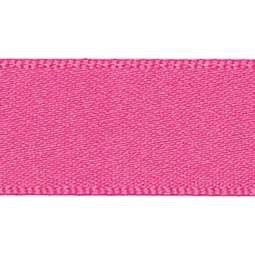 15mm x 20m Double Faced Poly Satin Ribbon Roll - Sugar Pink