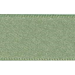 15mm x 20m Double Faced Poly Satin Ribbon Roll - Khaki