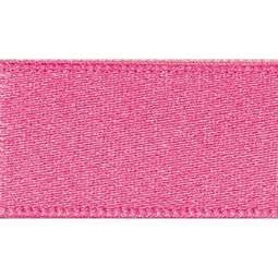 35mm x 20m Double Faced Poly Satin Ribbon Roll - Hot Pink