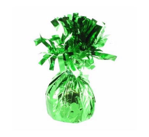 Green Foil Balloon Weight