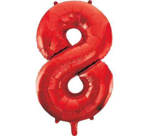 34" 8 Red Balloon