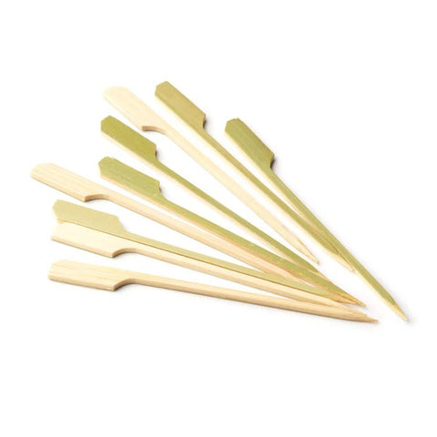 Paddle Bamboo Wooden Skewers - Pack of 100