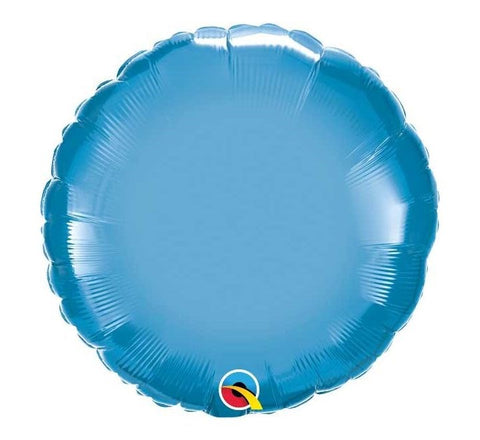 18in Turquoise Circle Foil Balloon