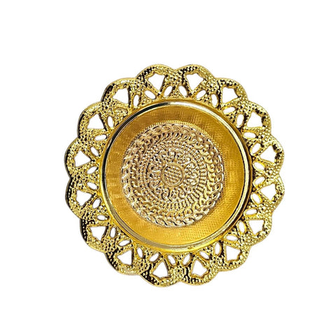 Gold Metal Tealight Holder