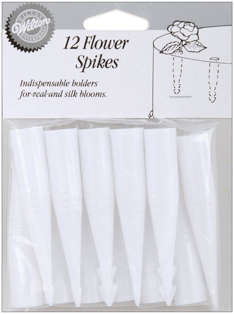 Wilton Flower Spikes - Pack of 12