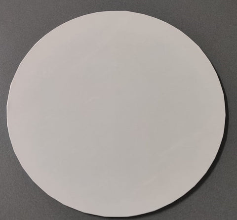 12" Round Masonite Board 3mm - White