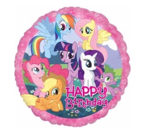 18" My Little Pony Happy Birthday Foil Balloon