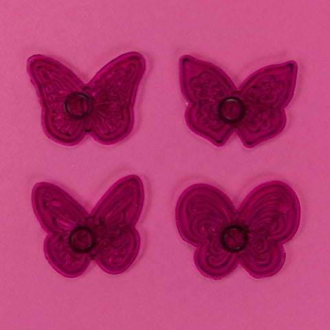 Lacy Butterflies Set of 4 - Limited Stock