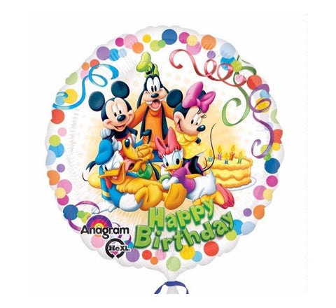 18" Mickey Mouse and Friends Foil Balloon