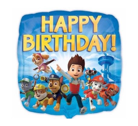 18" Paw Patrol Foil Balloon