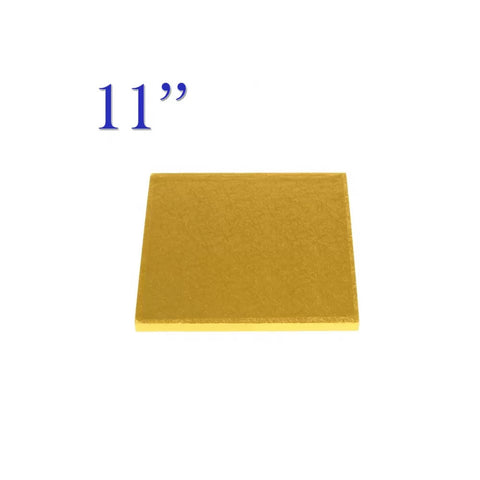 11" Square Gold Drum, 13mm Thick