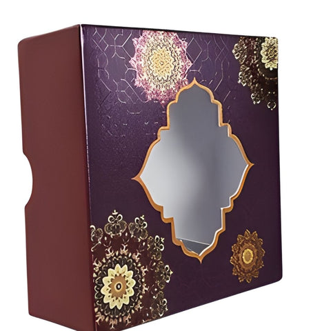 4x4x2" Sweet Box, 125g, 10 Pack - Purple