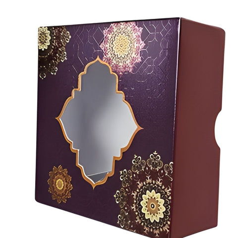 4x4x2" Sweet Box, 125g, 10 Pack - Purple