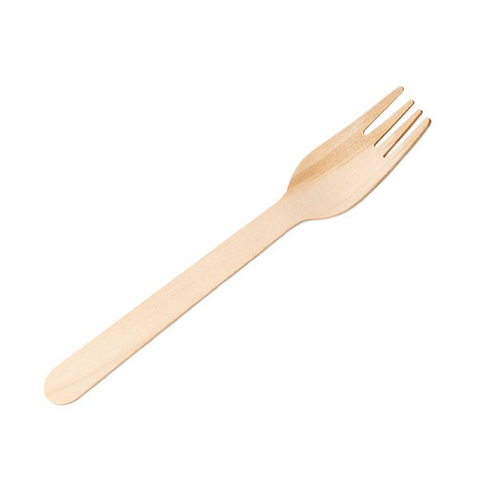Natural Wooden Forks x100