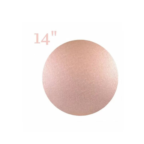 14" Round Pale Pink Drum, 13mm Thick