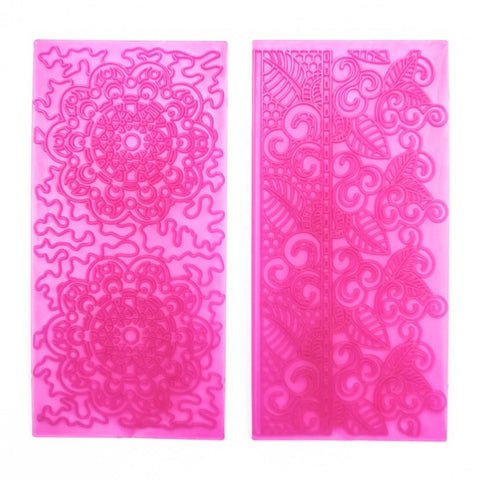 Impression Mat 4 - Filigree Lace - Limited Stock