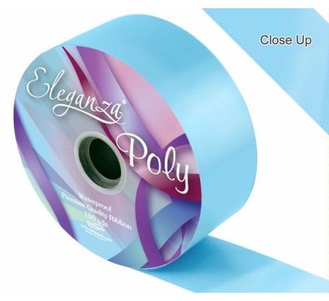 2IN POLY RIBBON LIGHT BLUE (NO. 25)