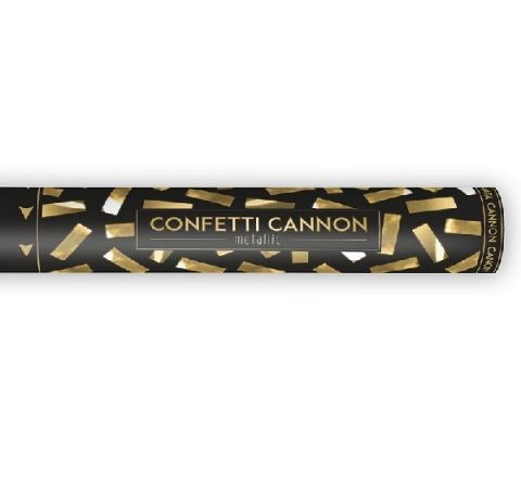 40cm Gold Confetti Cannon