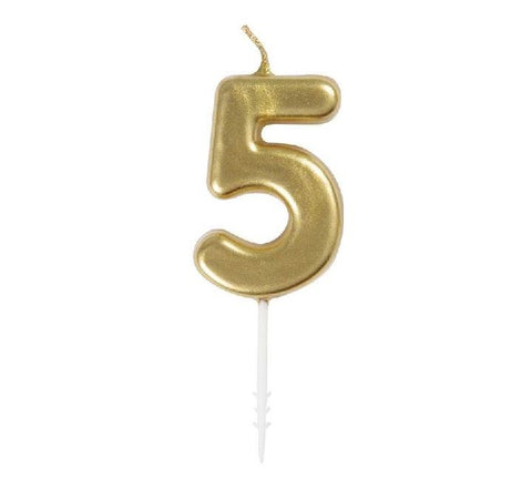 NO.5 MINI GOLD PICK CANDLE