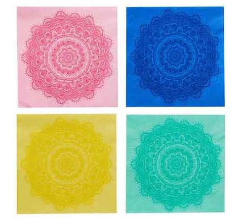 16pk Mandala Paper Napkins