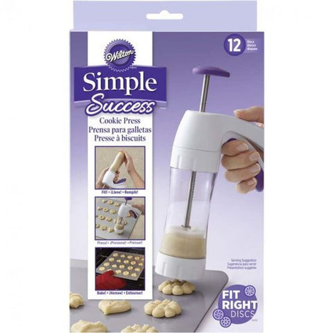 Wilton Simple Success Cookie Press [] - Special Order