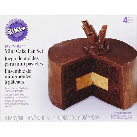 Wilton Mini Tasty-Fill Cake Tin Set - Limited Stock