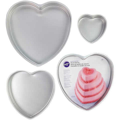 Wilton Heart Tin Set - Special Order []