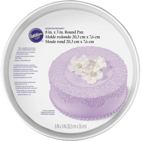 Wilton Round Cake Tin (8" x 3") []