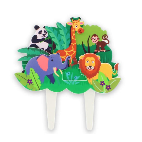 Jungle Friends Cake Ddecoration