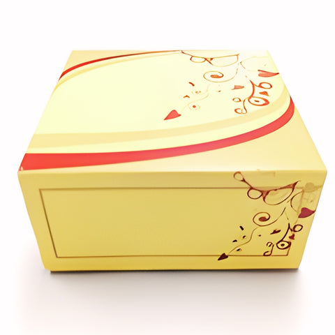 4x4x2" Sweet Box, Pack of 10 - Cream
