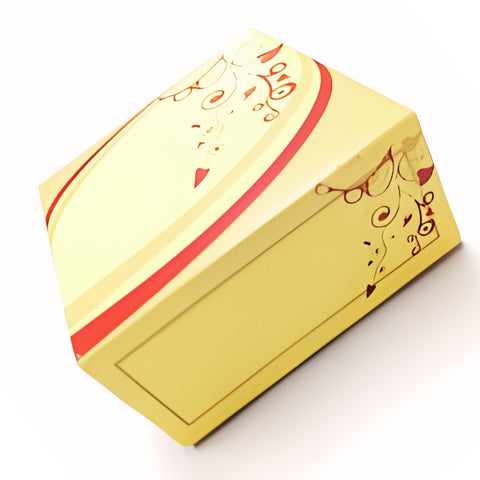 4x4x2" Sweet Box, Pack of 10 - Cream